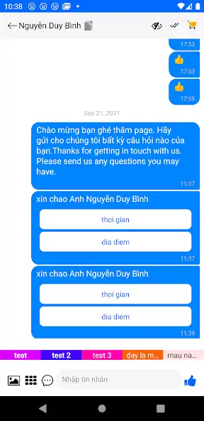 Скачать Fchat - Chatbot Messenger [Премиум версия] на Андроид