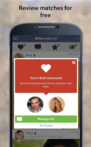 Скачать MilitaryCupid: Military Dating [Полная версия] на Андроид