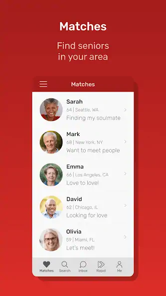 Скачать Dating for Seniors [Премиум версия] на Андроид