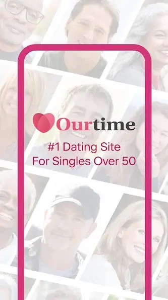 Скачать Ourtime Date, Meet 50+ Singles [Без рекламы] на Андроид