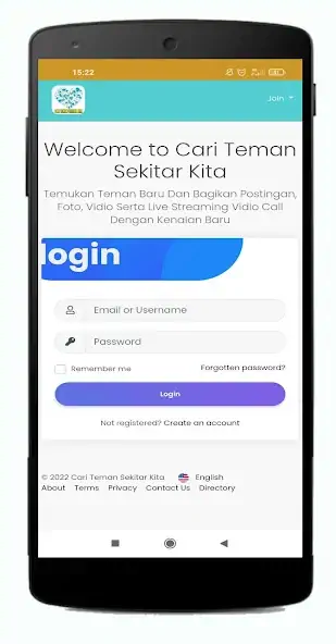 Скачать Cari Teman Sekitar Kita - Chat [Разблокированная версия] на Андроид
