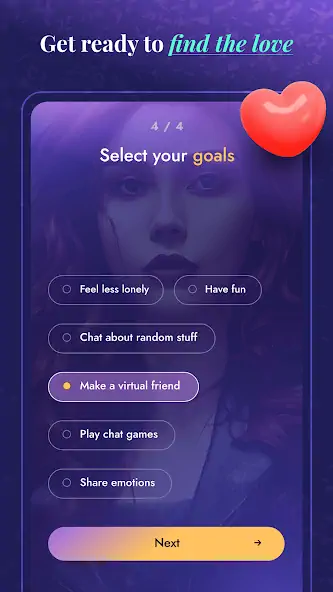 Скачать AI Girlfriend - Chatbot Friend [Разблокированная версия] на Андроид