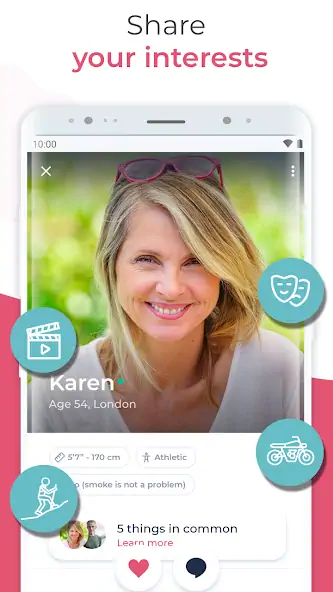 Скачать OurTime: Dating App for 50+ [Разблокированная версия] на Андроид