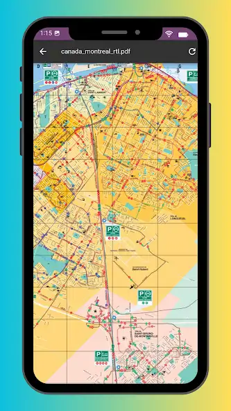 Скачать Montreal Metro & Subway Map [Разблокированная версия] на Андроид
