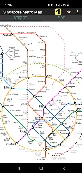 Скачать Singapore Metro Map [Премиум версия] на Андроид