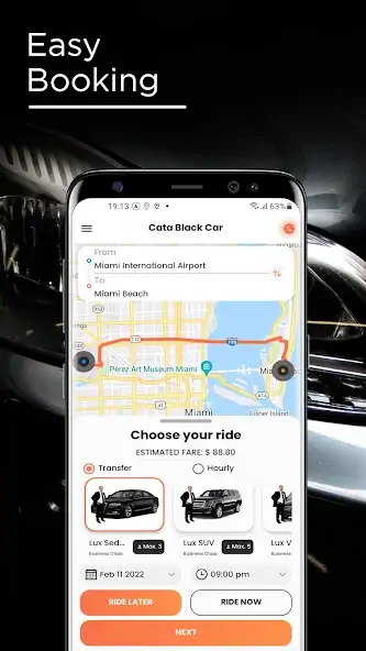 Скачать Cata Black Car- Chauffeurs MIA [Разблокированная версия] на Андроид