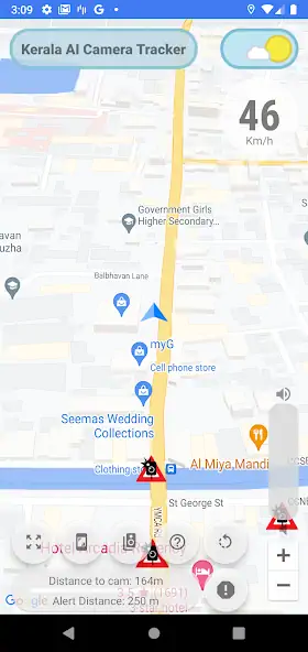 Скачать Kerala AI camera tracker radar [Разблокированная версия] на Андроид