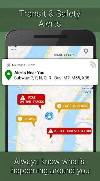 Скачать MyTransit NYC Subway & MTA Bus [Без рекламы] на Андроид