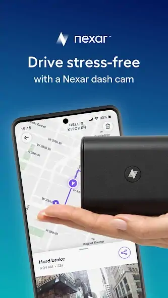 Скачать Nexar - Connected AI Dash Cam [Премиум версия] на Андроид
