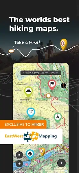 Скачать HiiKER: The Hiking Maps App [Полная версия] на Андроид