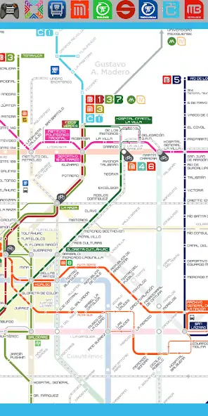 Скачать Metro CDMX+ Mapas sin Internet [Разблокированная версия] на Андроид