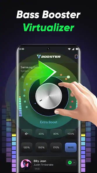 Скачать Bass Booster - Volume Booster [Премиум версия] на Андроид