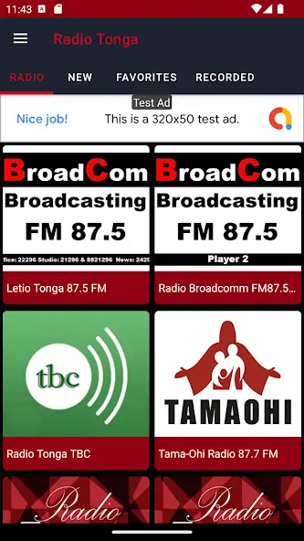 Скачать Radio Tonga [Премиум версия] на Андроид