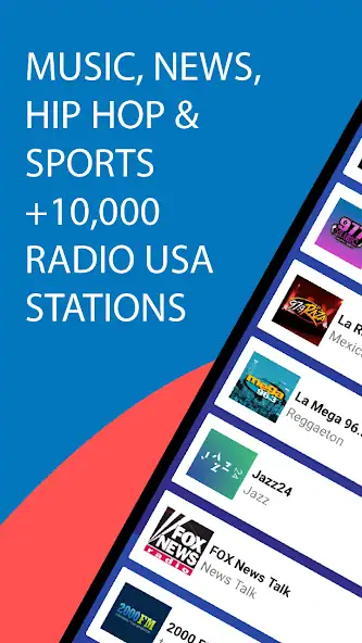 Скачать Radios De Estados Unidos [Без рекламы] на Андроид