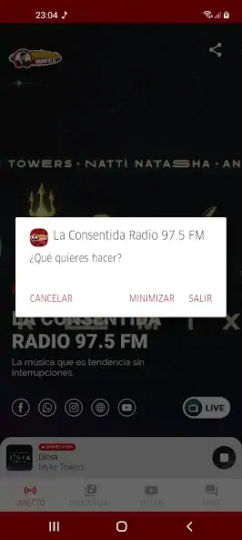 Скачать La Consentida Radio 97.5 FM [Премиум версия] на Андроид