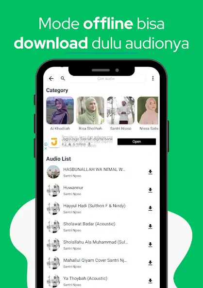 Скачать Sholawat Merdu Penyejuk Hati [Без рекламы] на Андроид