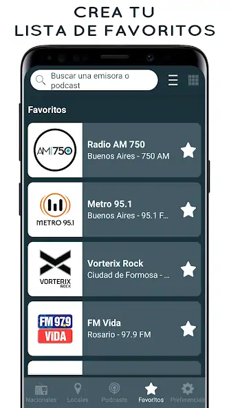 Скачать Radios Argentinas FM y AM [Полная версия] на Андроид