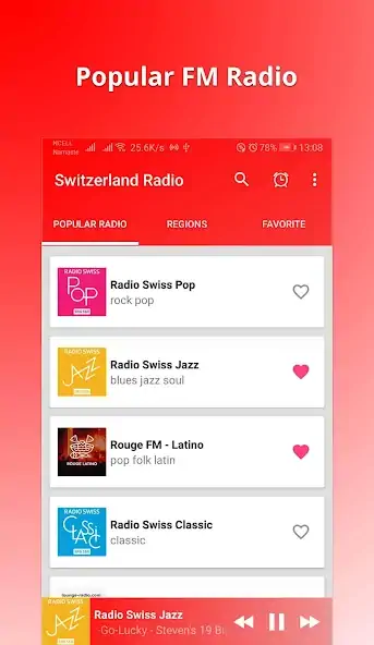 Скачать Switzerland Radio - Online FM [Без рекламы] на Андроид
