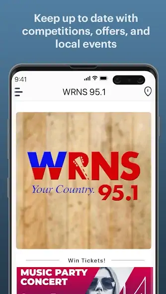 Скачать WRNS 95.1 [Полная версия] на Андроид