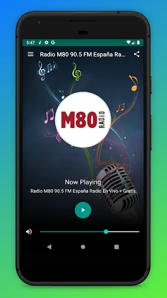 Скачать Radio M80 España App En Vivo [Полная версия] на Андроид