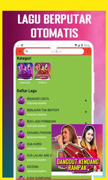 Скачать Dangdut Kendang Rampak Koplo [Разблокированная версия] на Андроид