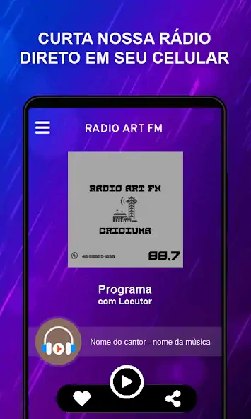 Скачать RADIO ART FM [Разблокированная версия] на Андроид