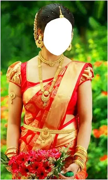 Скачать South Indian Women Bride Saree [Разблокированная версия] на Андроид