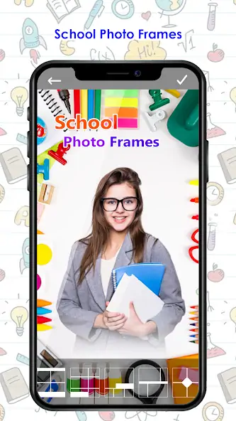 Скачать School Photo Editor & Frames [Без рекламы] на Андроид