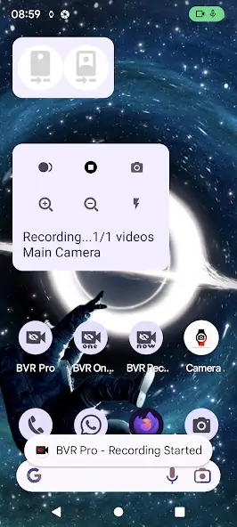 Скачать Background Video Recorder Pro [Премиум версия] на Андроид