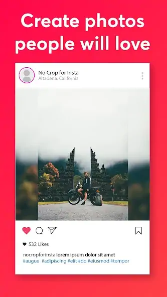Скачать No Crop For Instagram [Разблокированная версия] на Андроид