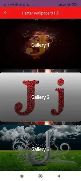Скачать J Letter Wallpaper HD [Полная версия] на Андроид