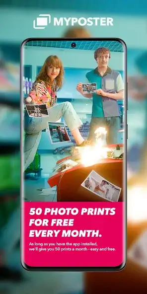 Скачать MYPOSTER - Photo Printing [Разблокированная версия] на Андроид