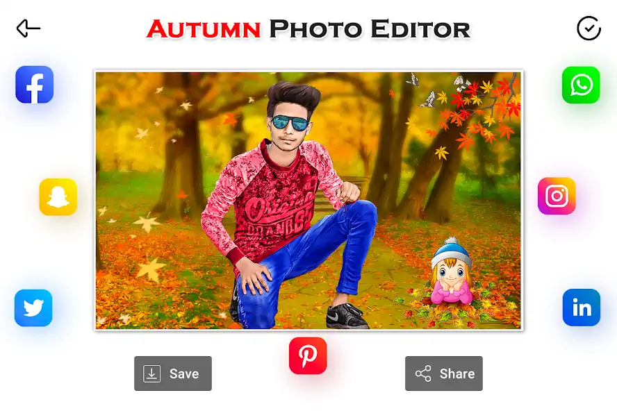 Скачать Autumn Photo Editor [Полная версия] на Андроид