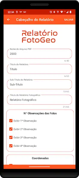 Скачать Relatório Fotogeo [Разблокированная версия] на Андроид