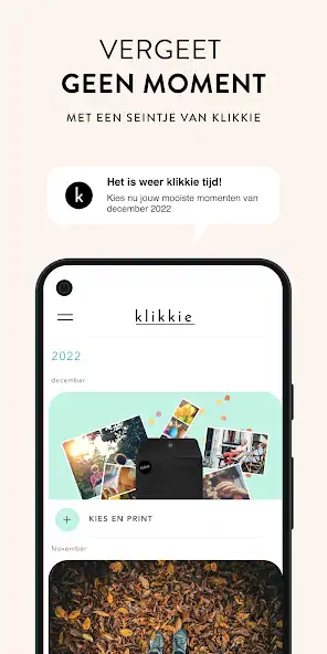 Скачать klikkie - Foto's en Fotoboeken [Без рекламы] на Андроид