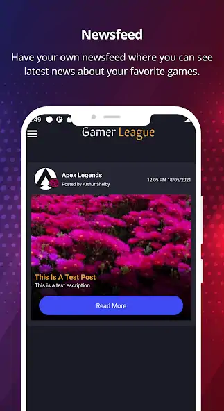 Скачать Gamer League [Без рекламы] на Андроид