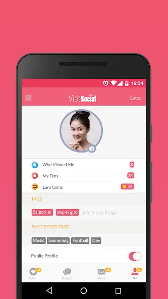 Скачать Viet Social: Вьетнамский чат [Полная версия] на Андроид