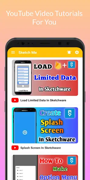 Скачать SketchMe - Sketchware Projects [Премиум версия] на Андроид
