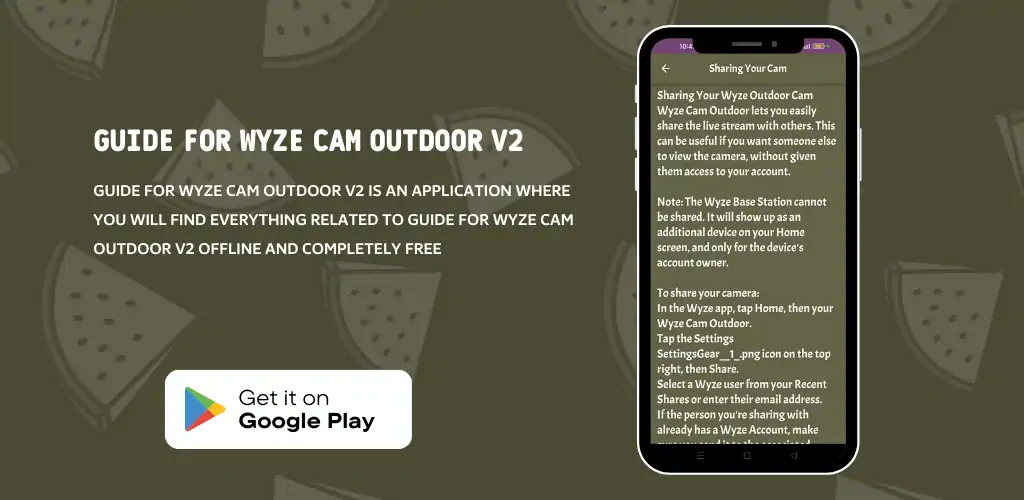 Скачать Wyze Camera Outdoor v2 Guide [Разблокированная версия] на Андроид