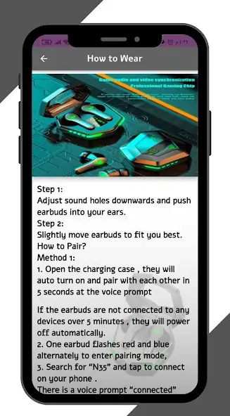 Скачать N35 Tws Wireless Guide [Разблокированная версия] на Андроид