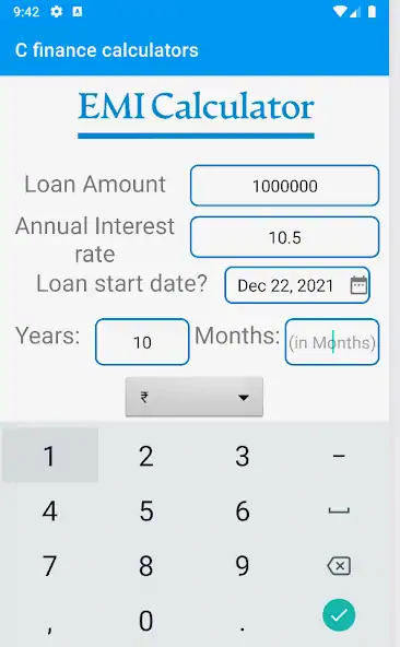 Скачать C Finance Calculator [Премиум версия] на Андроид