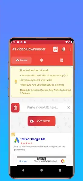 Скачать All Video Downloader: Tube X [Разблокированная версия] на Андроид