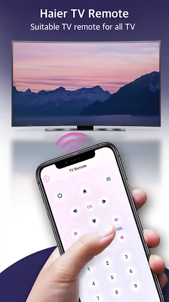 Скачать Remote for Haier TV [Разблокированная версия] на Андроид
