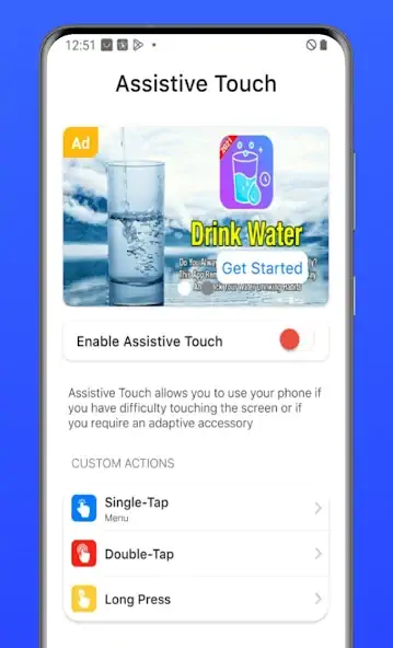 Скачать Assistive Touch iOS 16 [Полная версия] на Андроид