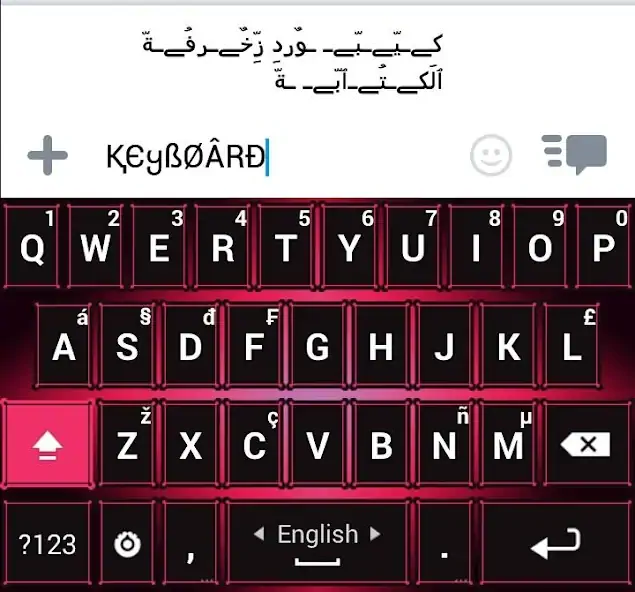 Скачать Decoration Text Keyboard [Премиум версия] на Андроид