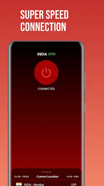 Скачать INDIA VPN - Secure VPN [Разблокированная версия] на Андроид