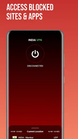 Скачать INDIA VPN - Secure VPN [Разблокированная версия] на Андроид