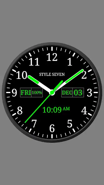 Скачать Analog Clock Widget Plus-7 [Премиум версия] на Андроид