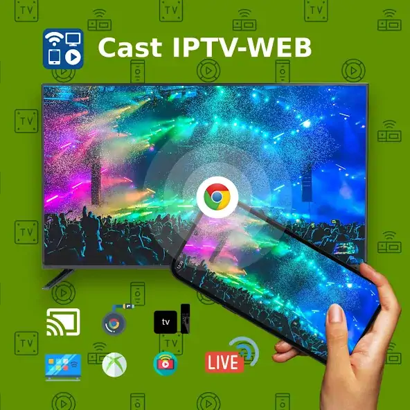 Скачать Cast to TV+ Chromecast Roku TV [Премиум версия] на Андроид