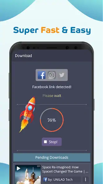 Скачать Social Downloader Plus [Без рекламы] на Андроид